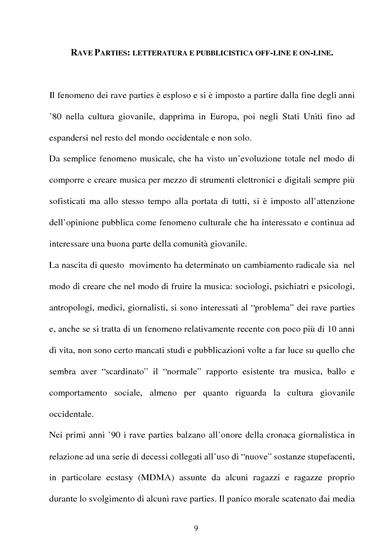 Anteprima della tesi: Technolized. Rave parties e comunità virtuali, Pagina 6