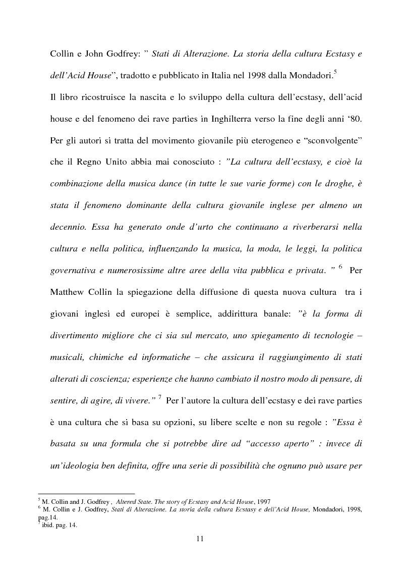 Anteprima della tesi: Technolized. Rave parties e comunità virtuali, Pagina 8