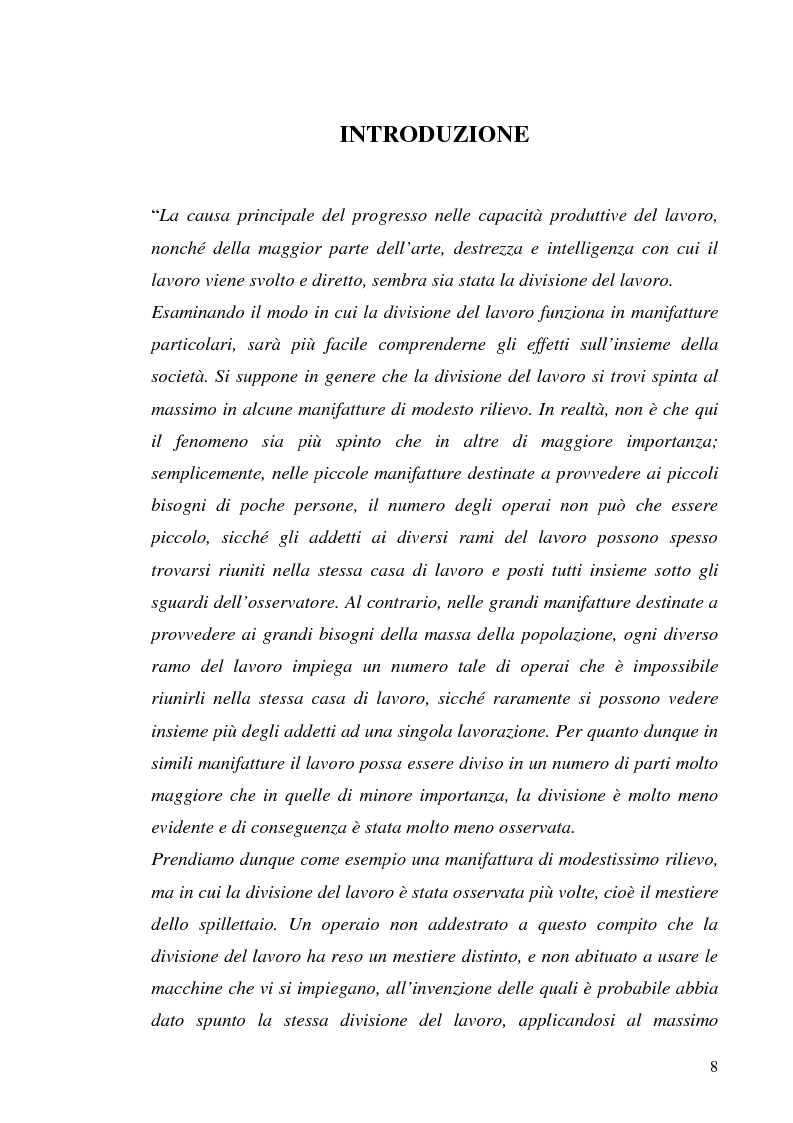 Anteprima della tesi: Il processo di outsourcing ed il modello ASP. Un’analisi del mercato assicurativo, Pagina 3