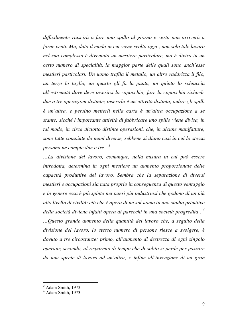 Anteprima della tesi: Il processo di outsourcing ed il modello ASP. Un’analisi del mercato assicurativo, Pagina 4