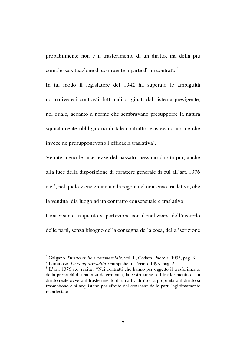 Anteprima della tesi: La compravendita in Internet, Pagina 7