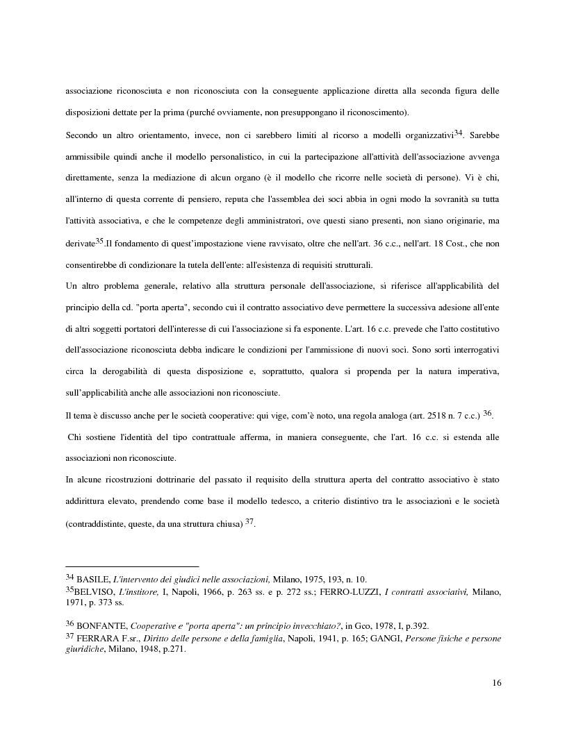 Anteprima della tesi: L'attività d'impresa degli enti senza scopo di lucro, Pagina 13