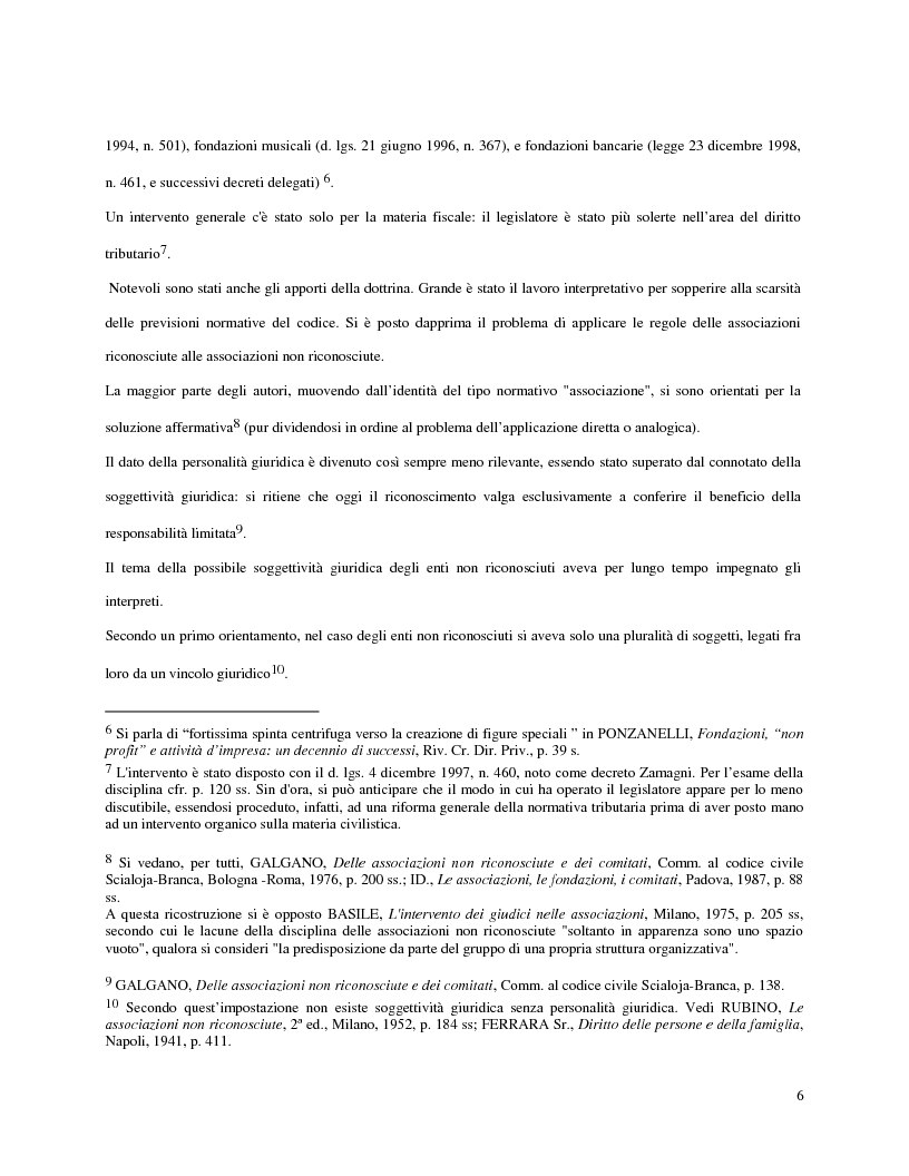 Anteprima della tesi: L'attività d'impresa degli enti senza scopo di lucro, Pagina 3