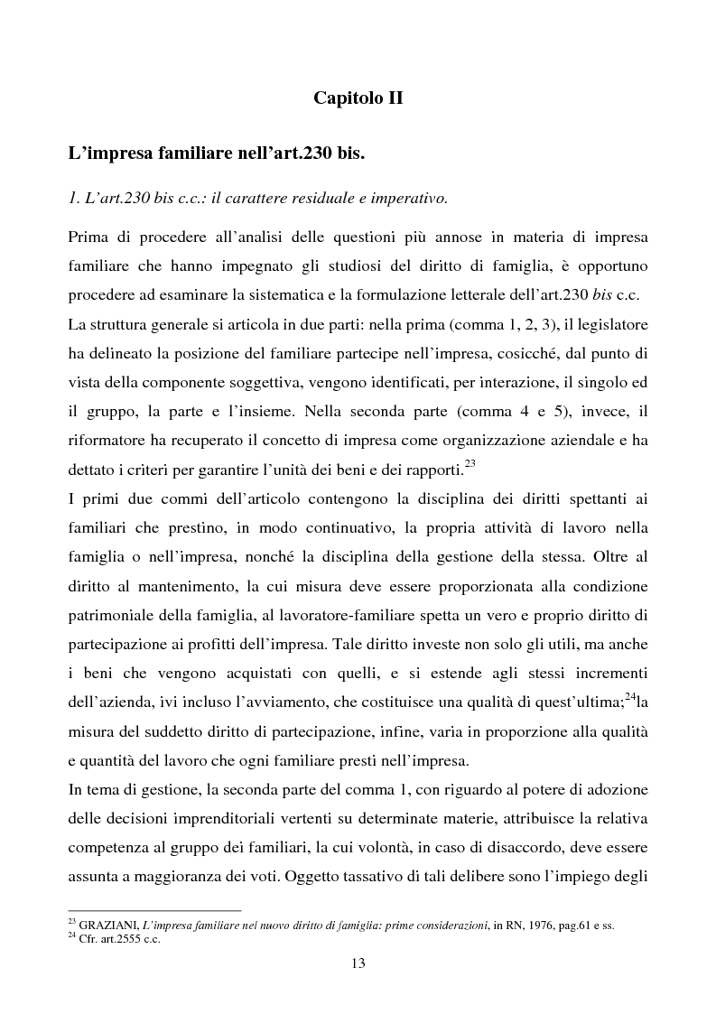 Anteprima della tesi: L'impresa familiare, Pagina 10