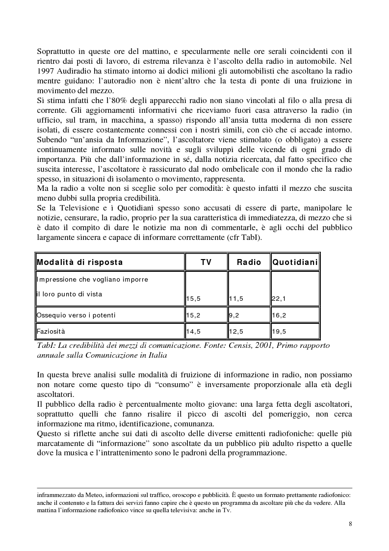 Anteprima della tesi: Radio Radicale e RadioRadicale.it: due strategie comunicative convergenti, Pagina 7