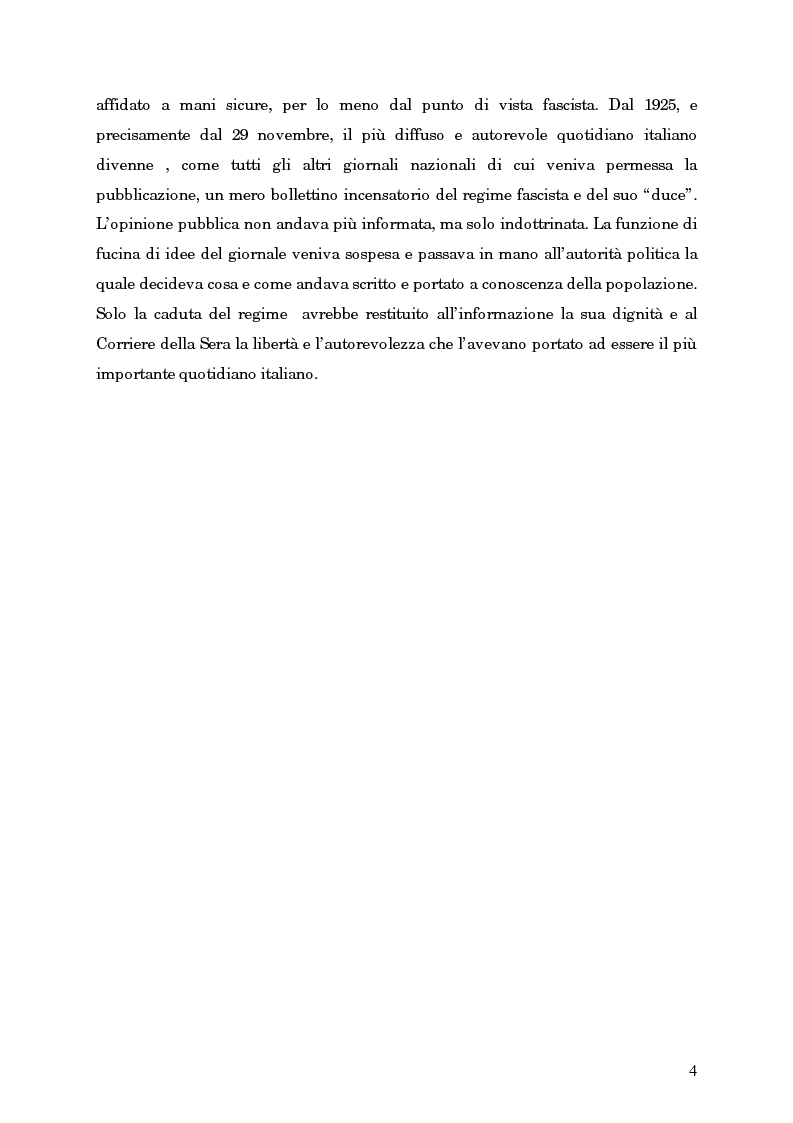Anteprima della tesi: L'avvento del fascismo attraverso le pagine del ''Corriere della Sera'' (1919-1925), Pagina 3
