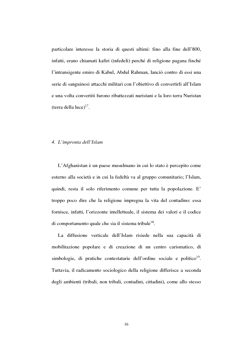 Anteprima della tesi: L'Afghanistan nelle relazioni internazionali, Pagina 10