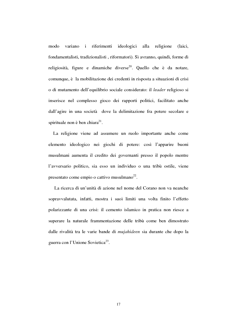 Anteprima della tesi: L'Afghanistan nelle relazioni internazionali, Pagina 11