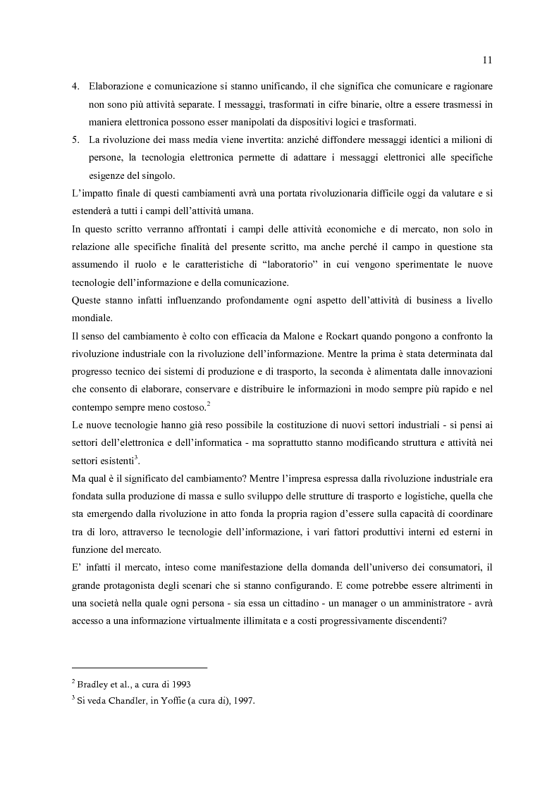 Anteprima della tesi: E-Commerce: nuovi scenari per nuovi mercati, Pagina 3