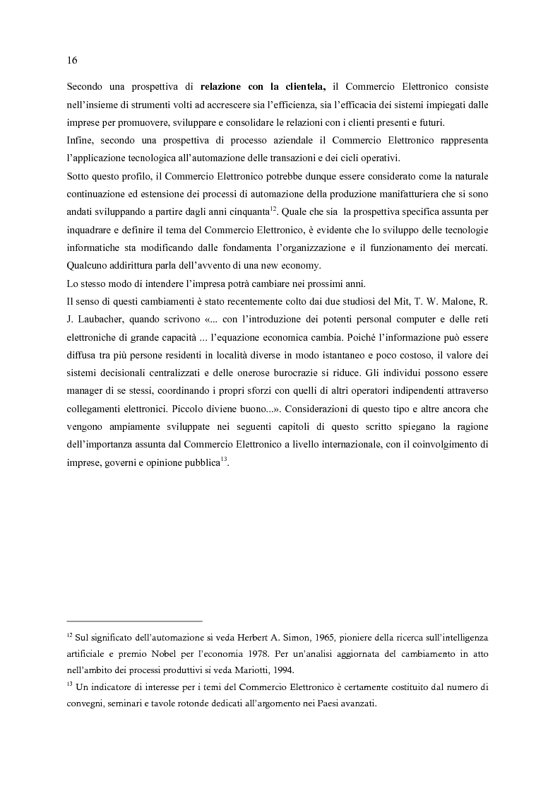 Anteprima della tesi: E-Commerce: nuovi scenari per nuovi mercati, Pagina 8