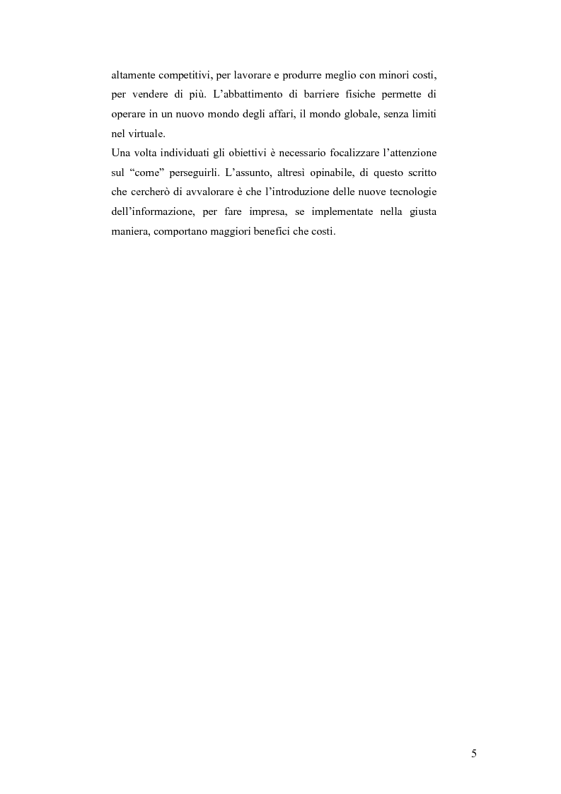 Anteprima della tesi: E-business per il management, Pagina 5