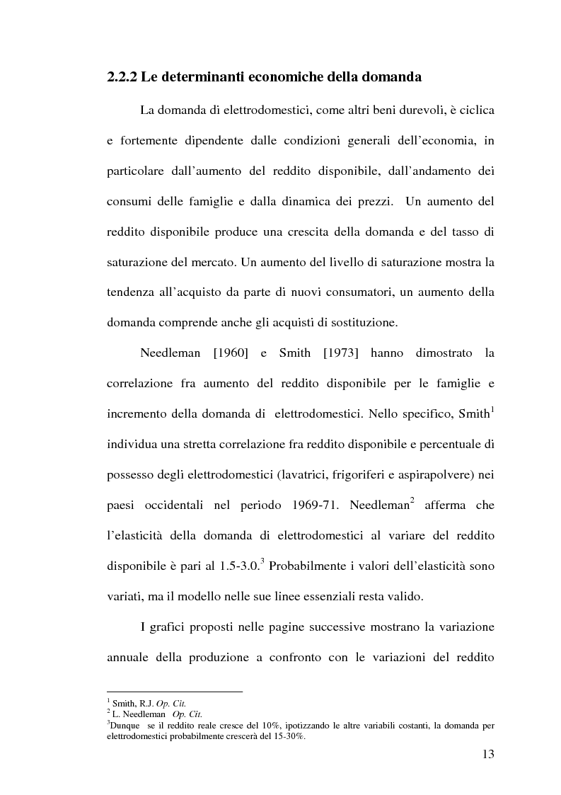 Anteprima della tesi: Strategie competitive nell'industria europea degli elettrodomestici bianchi, Pagina 12