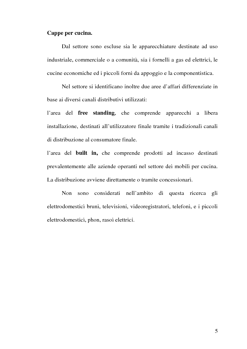 Anteprima della tesi: Strategie competitive nell'industria europea degli elettrodomestici bianchi, Pagina 4
