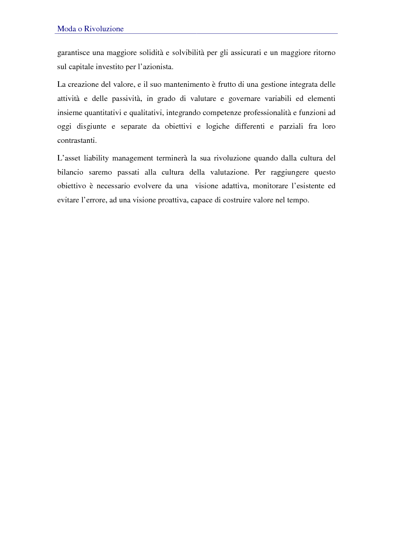 Anteprima della tesi: Asset liability management per le compagnie di assicurazione sulla vita. Un caso operativo, Pagina 10