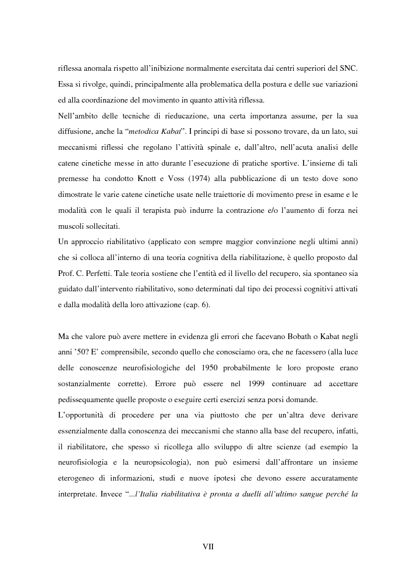 Anteprima della tesi: La riorganizzazione corticale nel cerebroleso indotta da un training riabilitativo, Pagina 2
