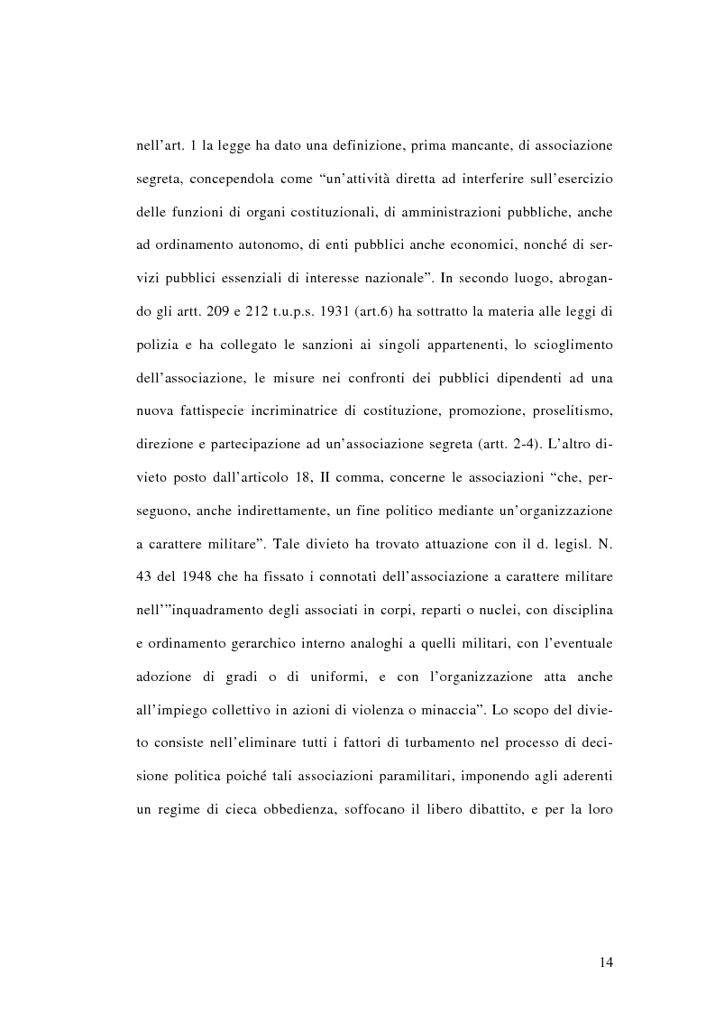 Anteprima della tesi: L'associazione sovversiva, Pagina 11
