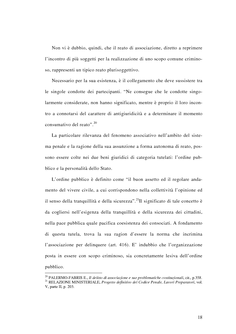 Anteprima della tesi: L'associazione sovversiva, Pagina 15