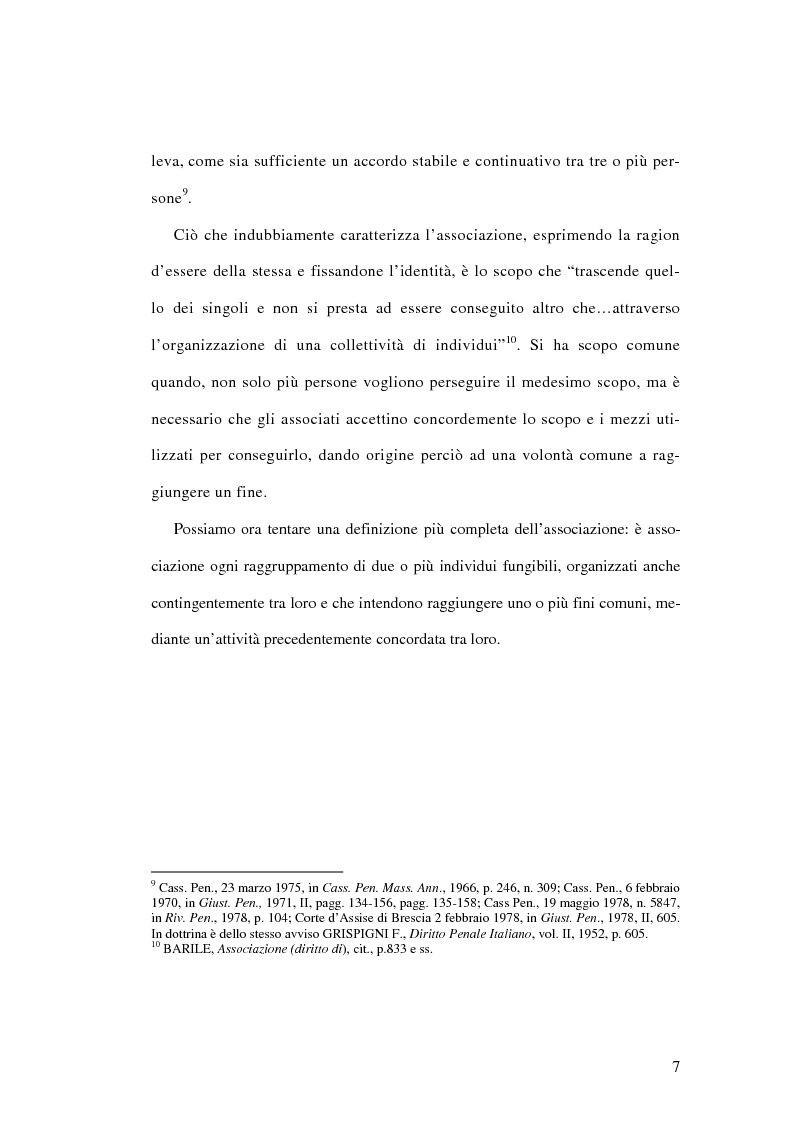 Anteprima della tesi: L'associazione sovversiva, Pagina 4