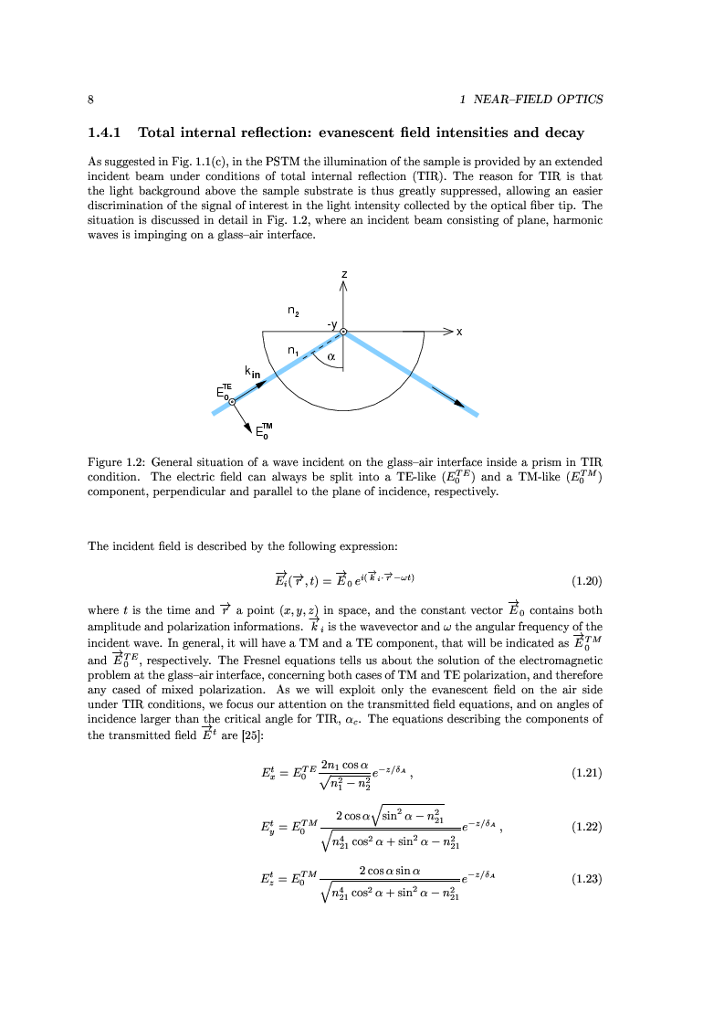 Anteprima della tesi: Near-Field Optics of Localized Surface Plasmons, Pagina 10