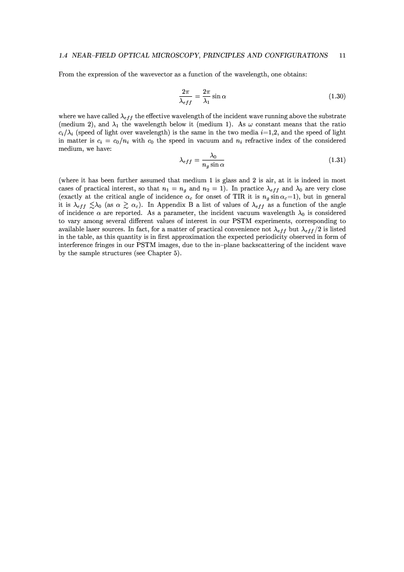 Anteprima della tesi: Near-Field Optics of Localized Surface Plasmons, Pagina 13