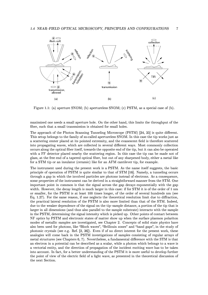 Anteprima della tesi: Near-Field Optics of Localized Surface Plasmons, Pagina 9