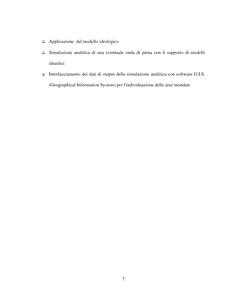 Anteprima della tesi: Generazione di un DTM da immagini telerilevate per l'applicazione di modelli idrologici afflussi-deflussi e definizione di aree perifluvialli a rischio di inondazione, Pagina 3