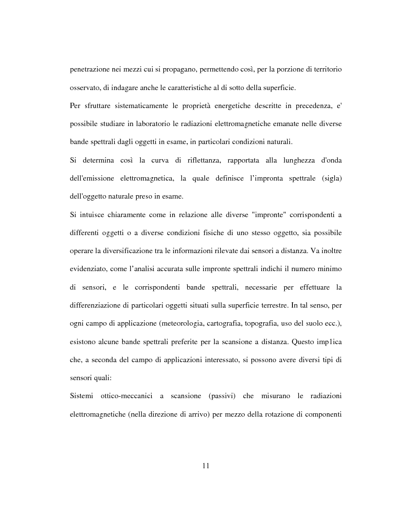 Anteprima della tesi: Generazione di un DTM da immagini telerilevate per l'applicazione di modelli idrologici afflussi-deflussi e definizione di aree perifluvialli a rischio di inondazione, Pagina 7