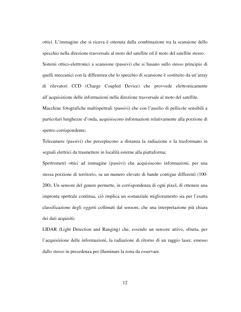 Anteprima della tesi: Generazione di un DTM da immagini telerilevate per l'applicazione di modelli idrologici afflussi-deflussi e definizione di aree perifluvialli a rischio di inondazione, Pagina 8