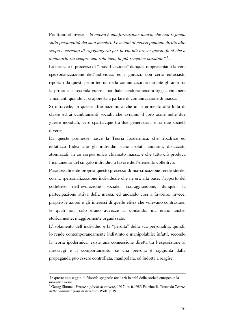 Anteprima della tesi: Il cellulare come media della comunicazione: in principio era solo voce, Pagina 10