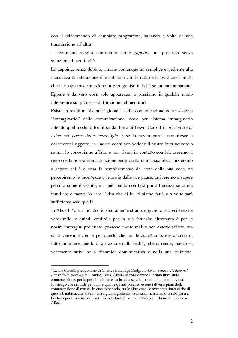 Anteprima della tesi: Il cellulare come media della comunicazione: in principio era solo voce, Pagina 2