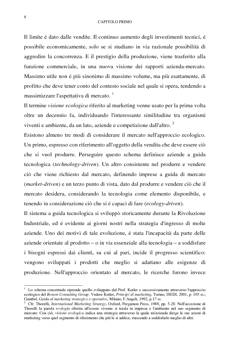 Anteprima della tesi: Gestione del multibusiness in Telecom Italia: l'internet ad alta velocità. Il caso 9 Telecom, Pagina 4