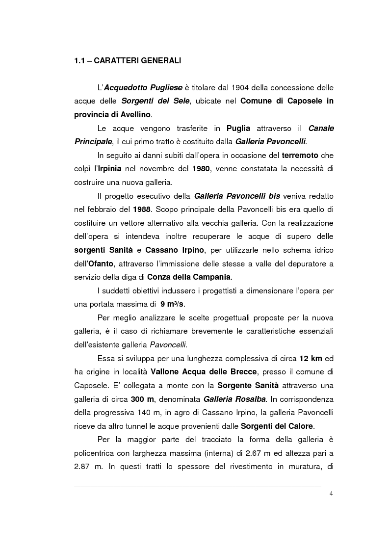 Anteprima della tesi: Creazione di un Gis per la caratterizzazione di un ammasso roccioso per la progettazione di una grande opera sotterranea, Pagina 4