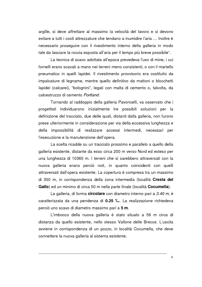 Anteprima della tesi: Creazione di un Gis per la caratterizzazione di un ammasso roccioso per la progettazione di una grande opera sotterranea, Pagina 6