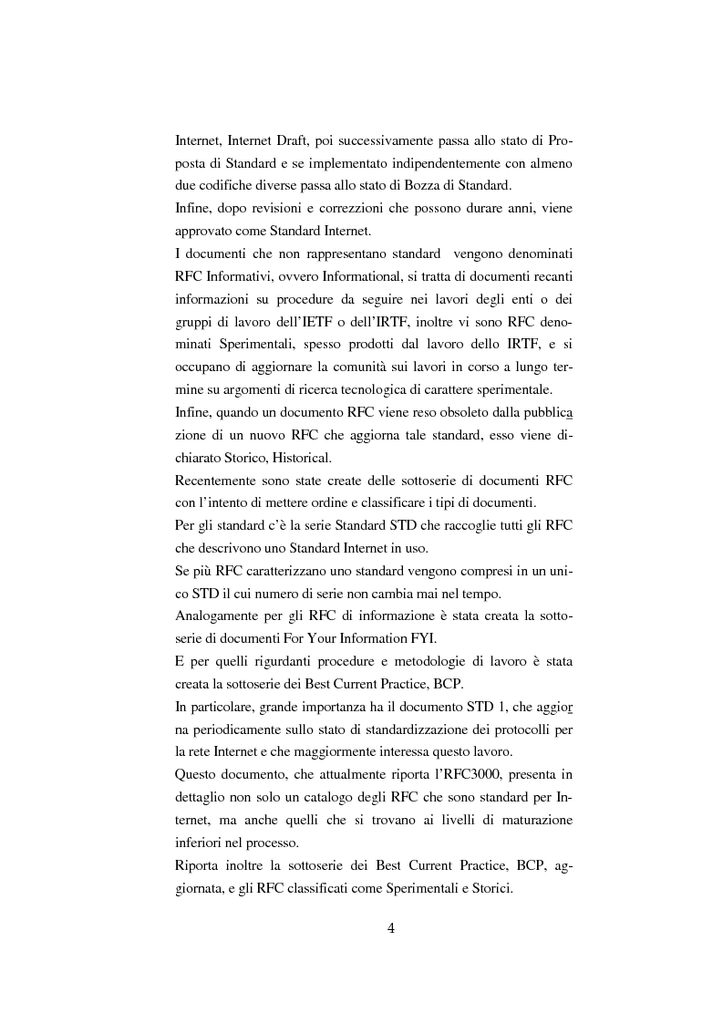 Anteprima della tesi: Processo di formazione degli standard per la rete Internet, Pagina 3