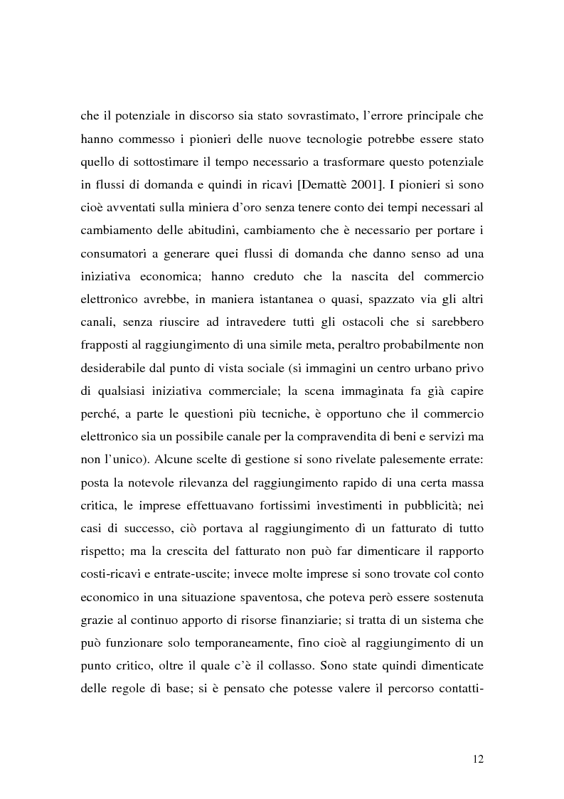 Anteprima della tesi: Il ruolo della logistica nello sviluppo del commercio elettronico, Pagina 12