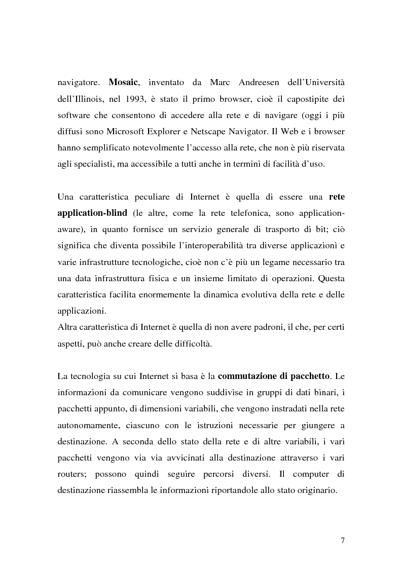 Anteprima della tesi: Il ruolo della logistica nello sviluppo del commercio elettronico, Pagina 7