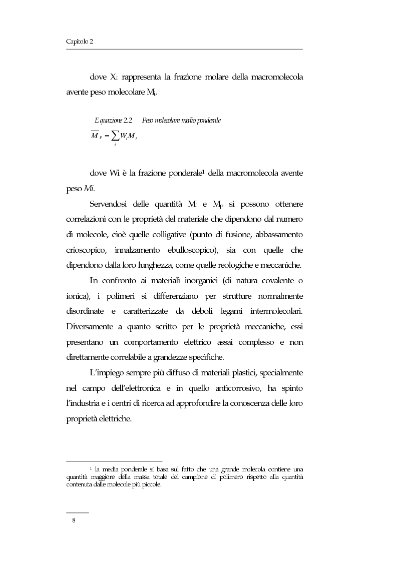 Anteprima della tesi: Resistività elettrica su polimeri isolanti, confronto teorico e sperimentale tra metodi di misura, Pagina 3