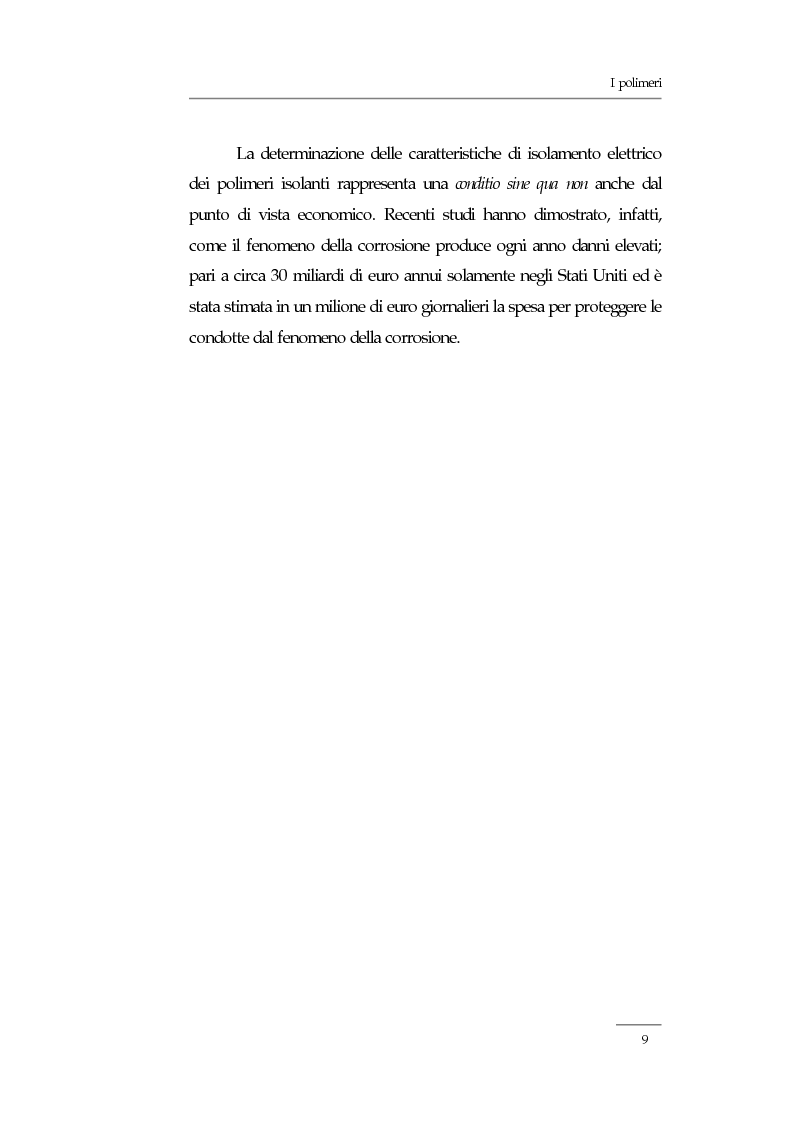 Anteprima della tesi: Resistività elettrica su polimeri isolanti, confronto teorico e sperimentale tra metodi di misura, Pagina 4