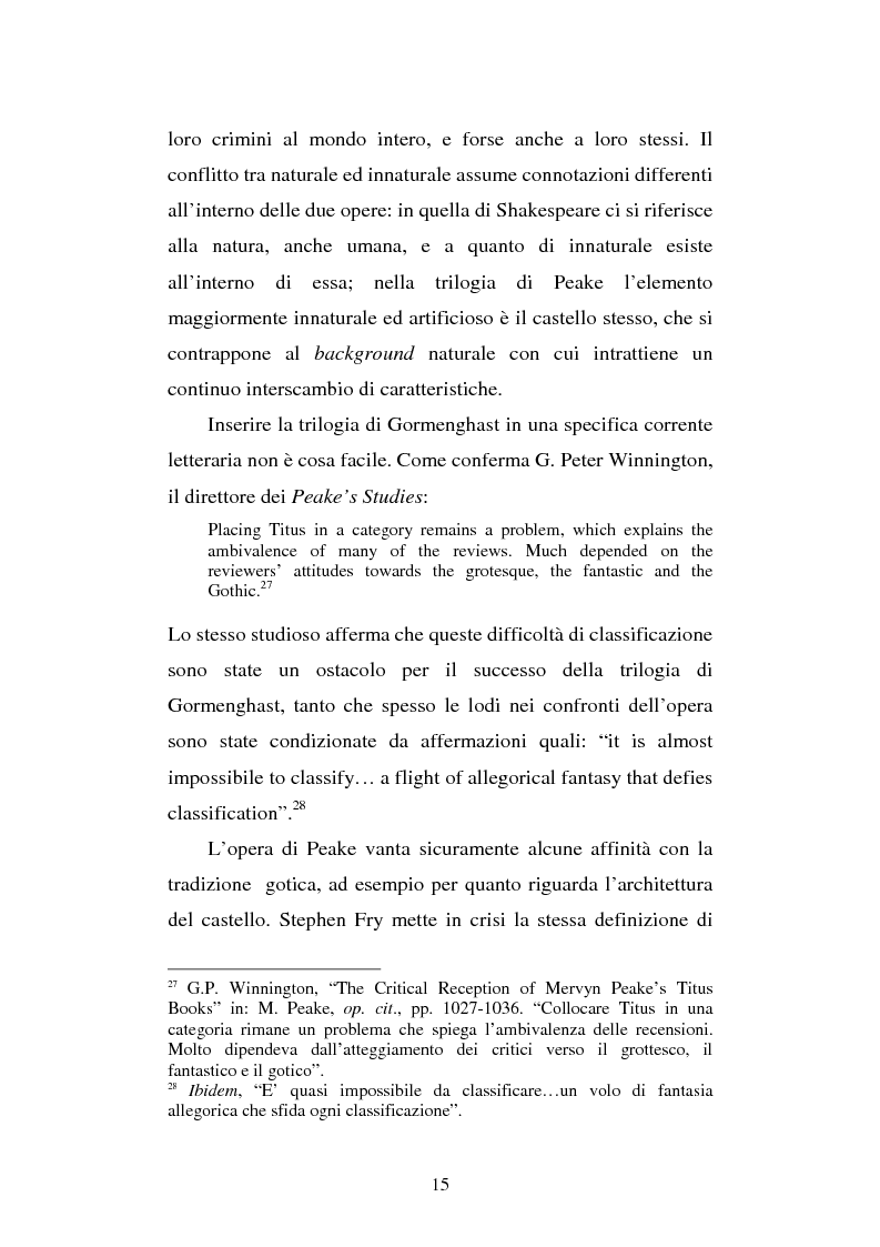 Anteprima della tesi: Miles of rambling stones. L'immaginario spaziale nella trilogia di Gormenghast, Pagina 14
