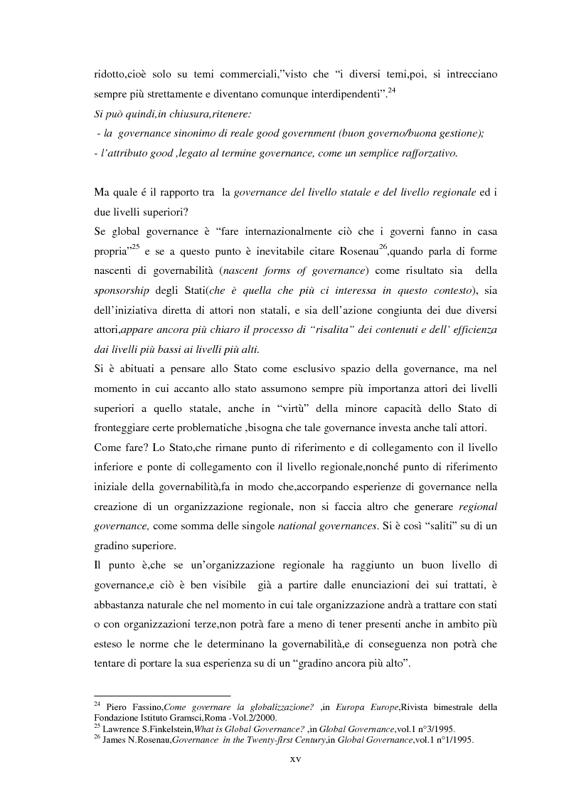 Anteprima della tesi: Le tendenze del regionalismo e dell'interregionalismo, Pagina 15