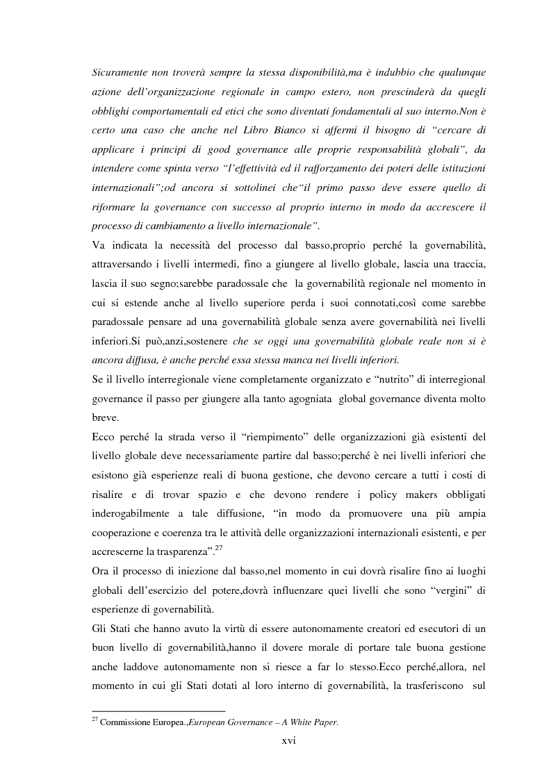 Anteprima della tesi: Le tendenze del regionalismo e dell'interregionalismo, Pagina 16