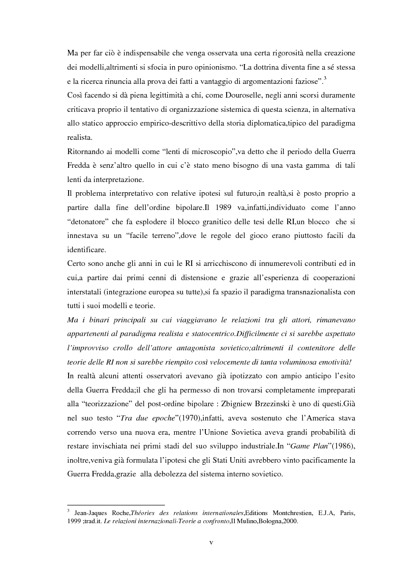 Anteprima della tesi: Le tendenze del regionalismo e dell'interregionalismo, Pagina 5