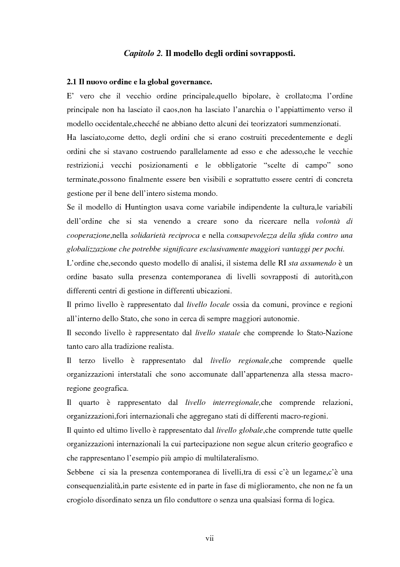Anteprima della tesi: Le tendenze del regionalismo e dell'interregionalismo, Pagina 7