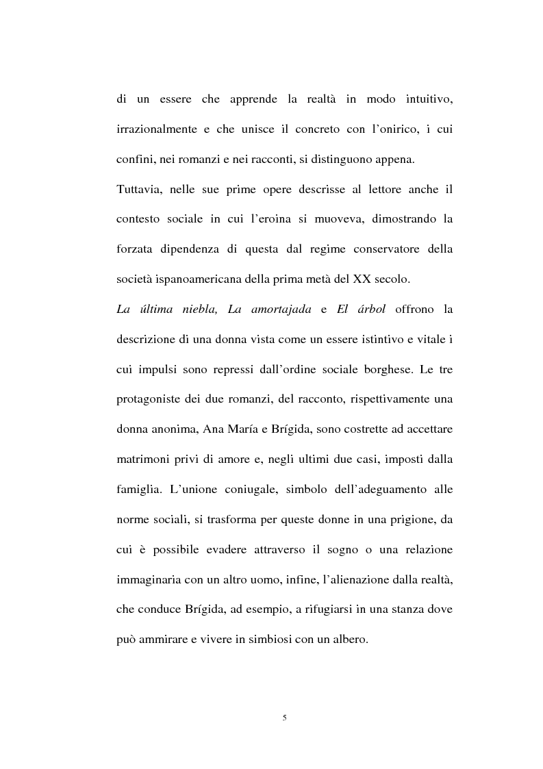 Anteprima della tesi: La personalità e l'opera di Maria Luisa Bombal, Pagina 5