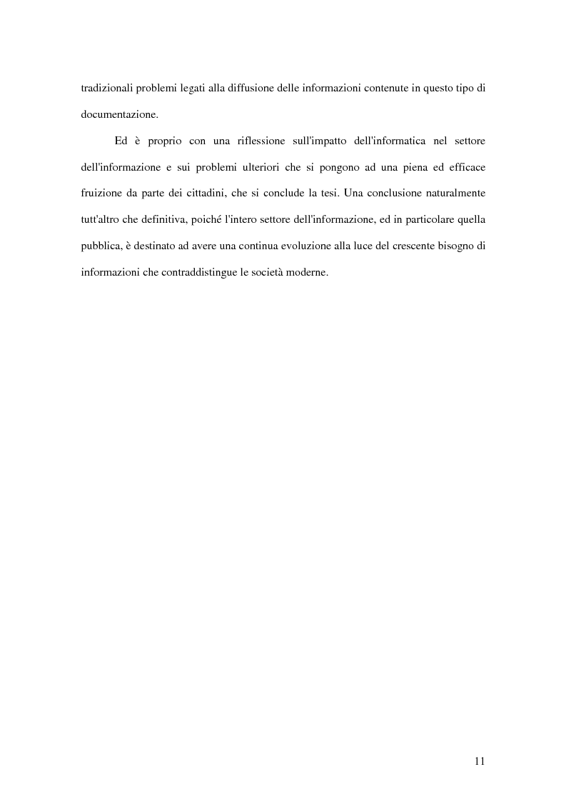 Anteprima della tesi: La letteratura ''grigia'' di fonte amministrativa, Pagina 8