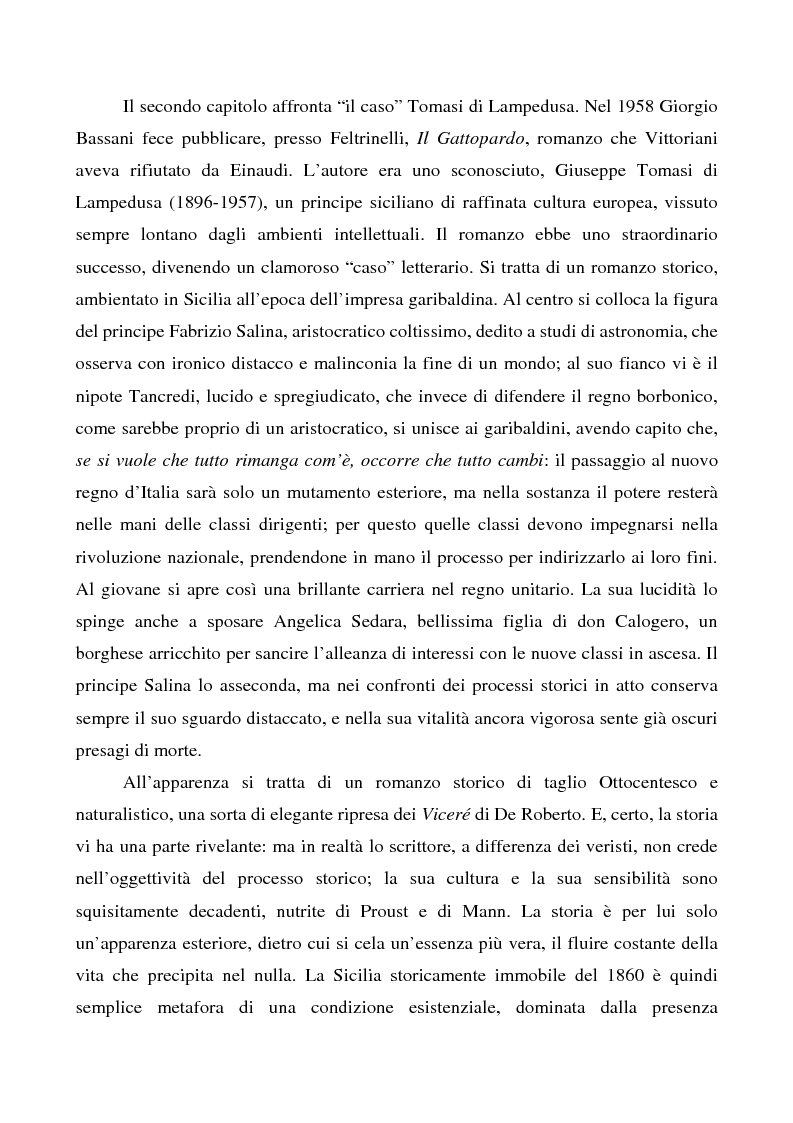 Anteprima della tesi: Il ''caso'' Tomasi di Lampedusa, Pagina 2