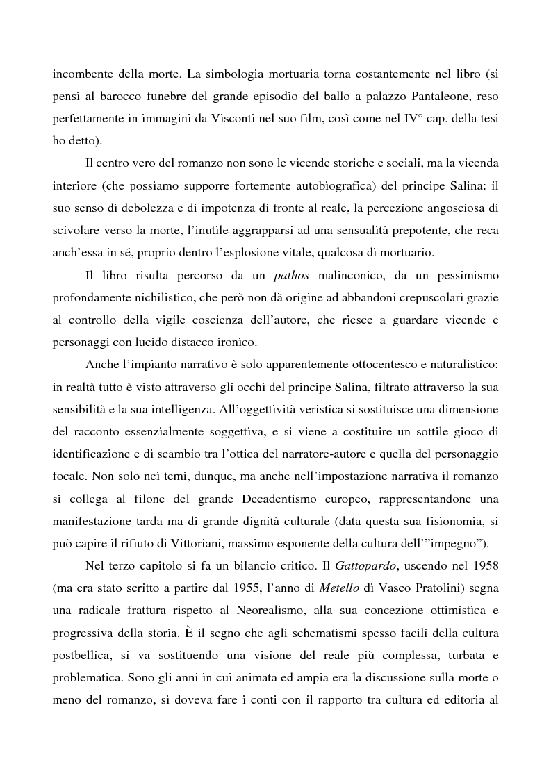 Anteprima della tesi: Il ''caso'' Tomasi di Lampedusa, Pagina 3
