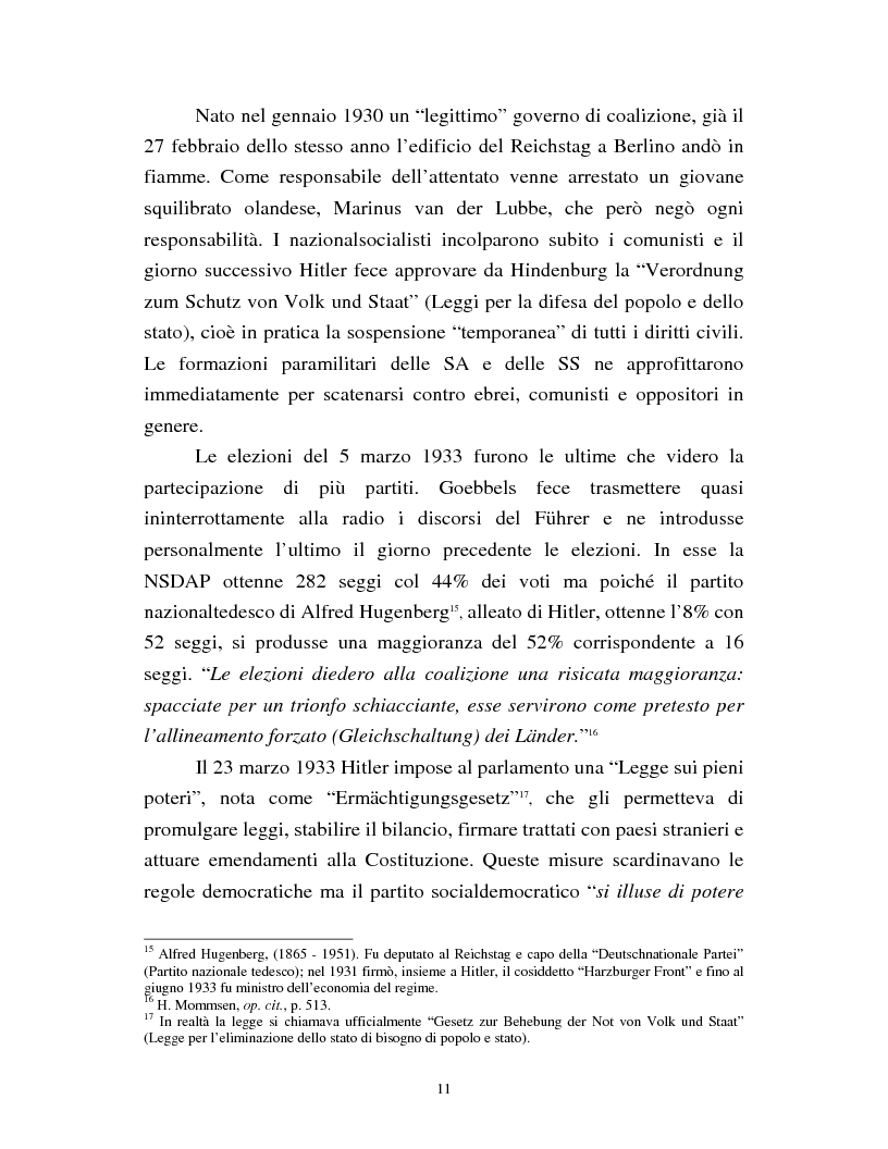 Anteprima della tesi: Joseph Goebbels: modelli e forme di propaganda nel Terzo Reich, Pagina 12