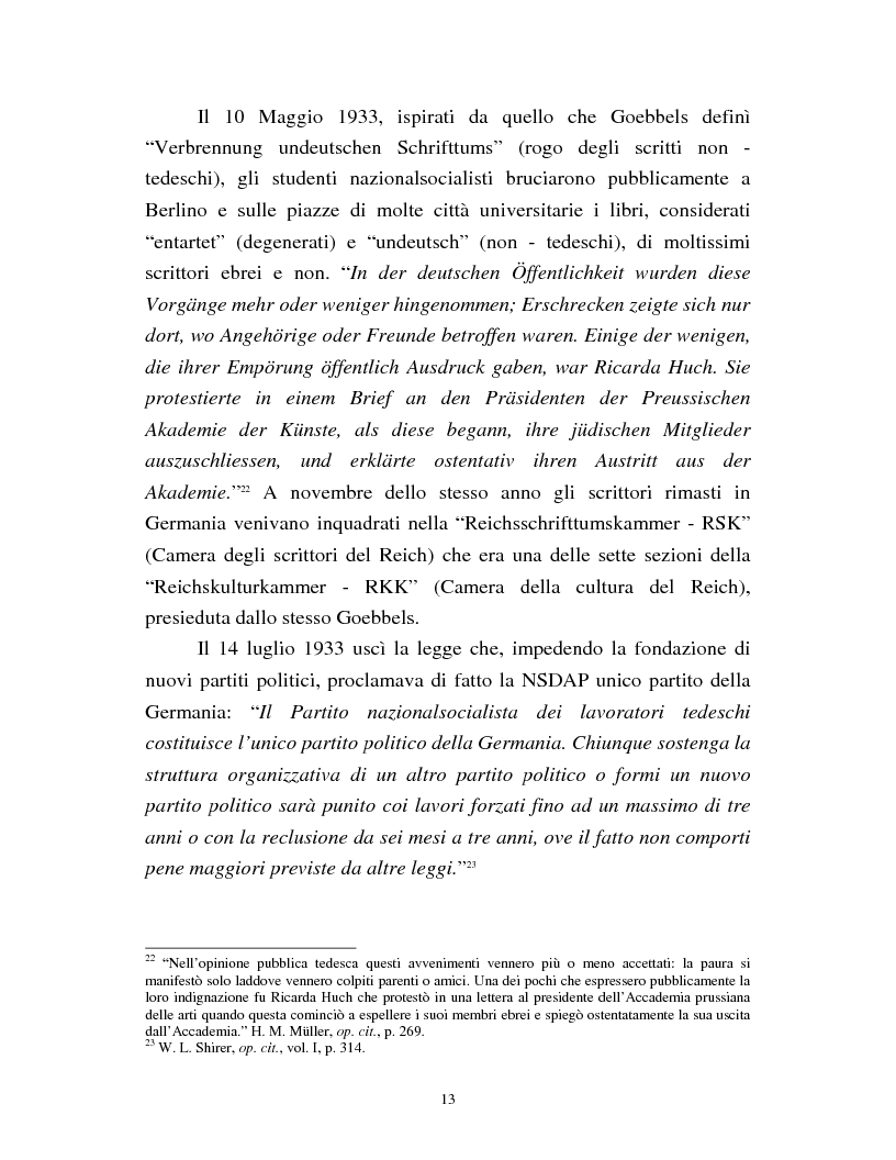 Anteprima della tesi: Joseph Goebbels: modelli e forme di propaganda nel Terzo Reich, Pagina 14