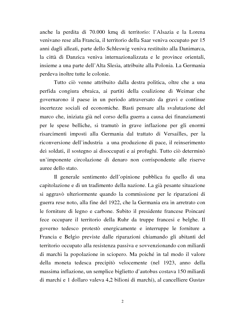 Anteprima della tesi: Joseph Goebbels: modelli e forme di propaganda nel Terzo Reich, Pagina 3
